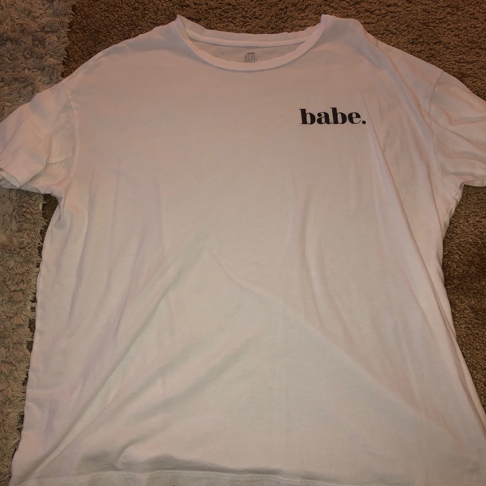 Aerie “babe.” real soft t shirt!